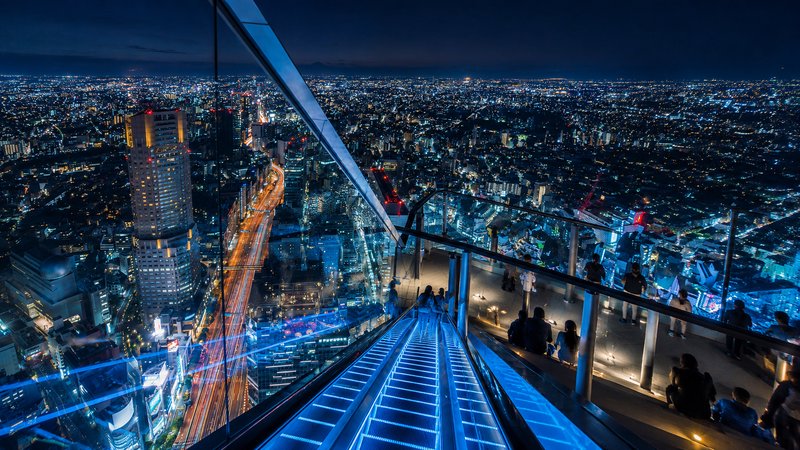 Tokyo: Shibuya After Dark Walk & SHIBUYA SKY