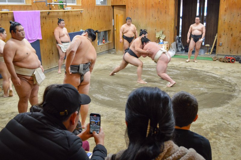 Tokyo Private Sumo Morning Practice & Ring Experience